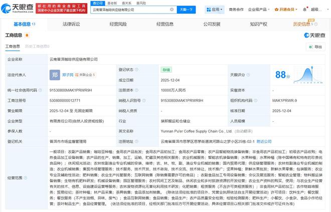 洱咖啡供应链公司成立pg电子入口云南普(图2) 洱咖啡供应链公司成立pg电子入口云南普(图2)